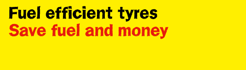 Fuel efficient tyres available here. Save fuel and money.